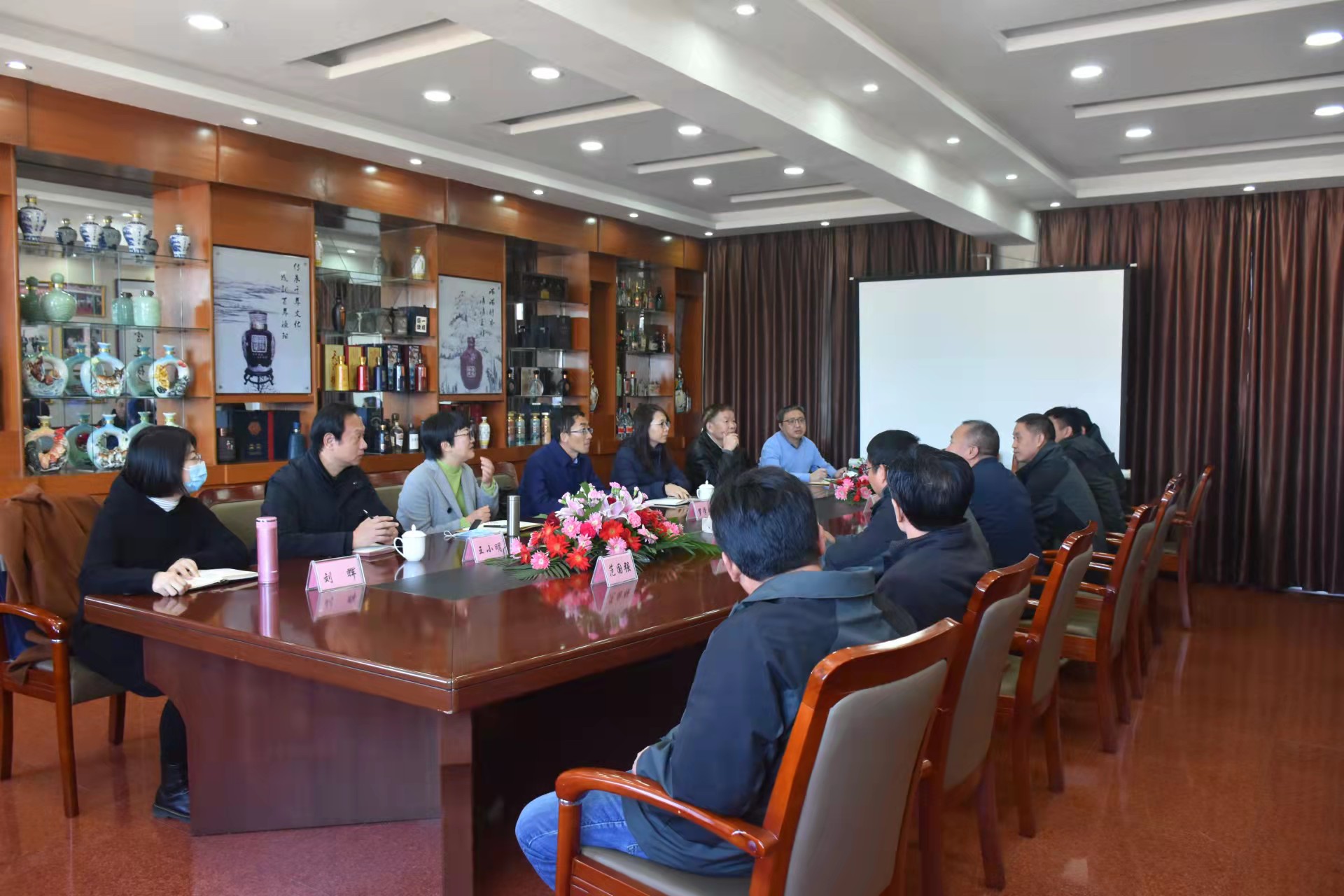 中国酒业协会产业创新技术研究院赴天津渔阳酒业有限责任公司 出席合作协议签约仪式(图4)